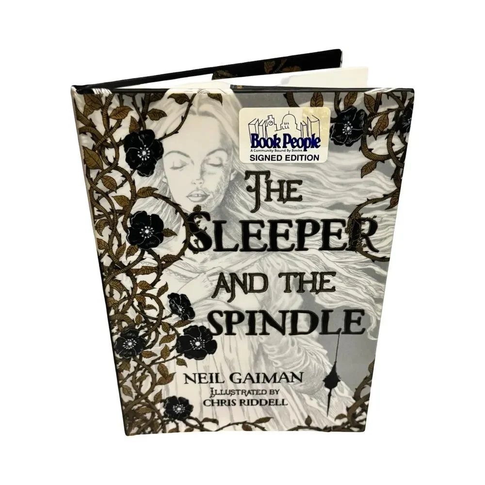 Neil Gaiman The Sleeper and the Spindle SIGNED Edition HC Chris Riddell 2015
